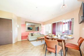 Superbe Appartement rose pour 6 avec Sauna